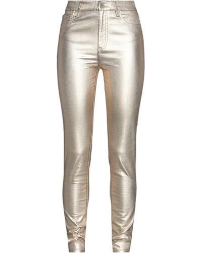 Armani Exchange Trousers - Metallic