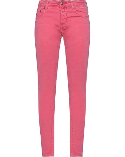 Jacob Coh?n Pants Cotton, Elastane - Pink