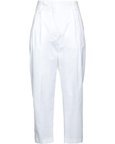 Erika Cavallini Semi Couture Trousers - White