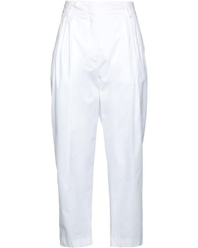 Erika Cavallini Semi Couture Pants - White