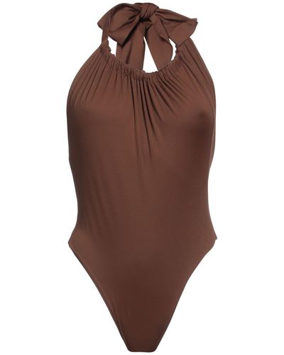 FEDERICA TOSI One-piece Swimsuit - Brown
