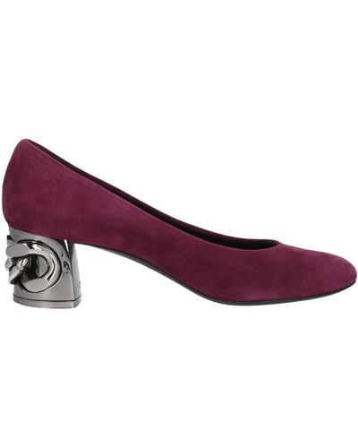 Casadei Court Shoes - Purple