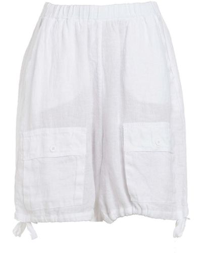 Deha Shorts E Bermuda - Bianco