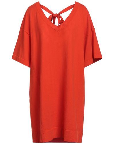 P.A.R.O.S.H. Mini Dress - Red