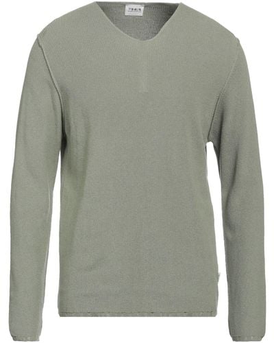 Berna Military Sweater Cotton, Acrylic - Gray