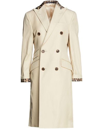 R13 Overcoat & Trench Coat - Natural