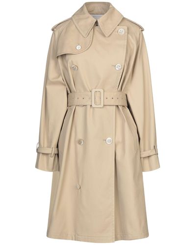 CASASOLA Overcoat & Trench Coat - Natural