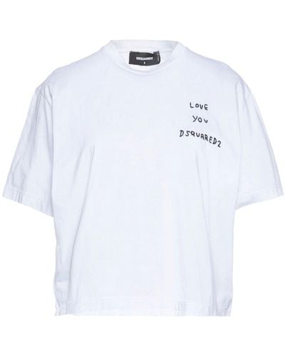 DSquared² Camiseta - Blanco