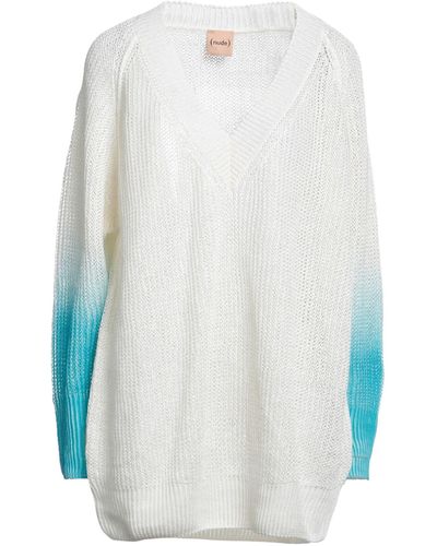 Nude Pullover - Bianco