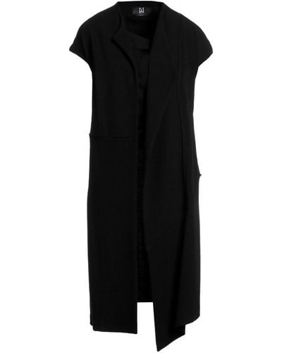 Malloni Overcoat & Trench Coat - Black