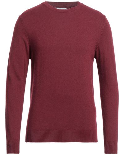 Grey Daniele Alessandrini Sweater - Red