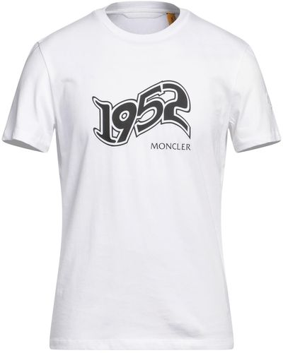 2 Moncler 1952 T-shirts - Weiß