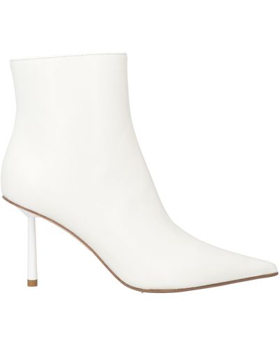 Le Silla Ankle Boots - White
