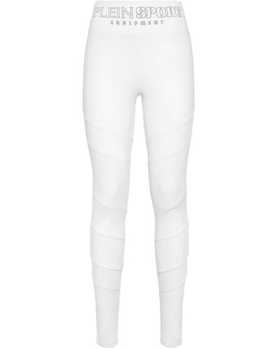 Philipp Plein Leggings - Weiß