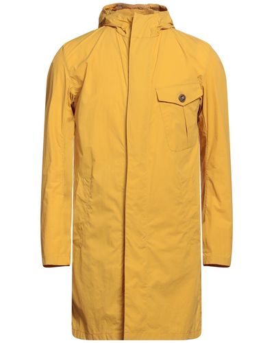 Herno Overcoat & Trench Coat - Yellow