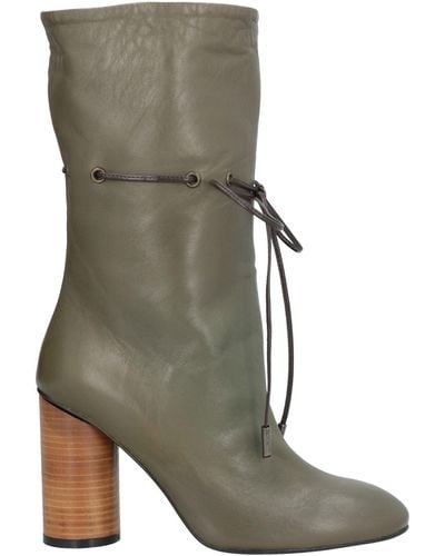 Manila Grace Ankle Boots - Green
