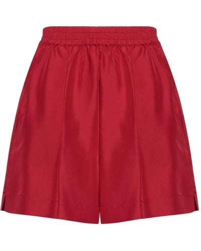 Semicouture Shorts & Bermuda Shorts - Red