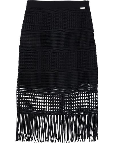 Guess Midi Skirt - Black