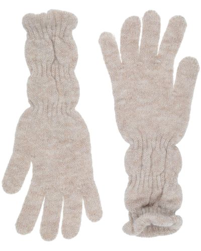 Stefanel Gloves - White