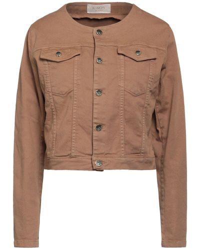 Kaos Manteau en jean - Marron