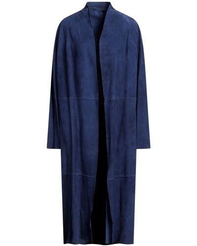 Salvatore Santoro Overcoat & Trench Coat - Blue