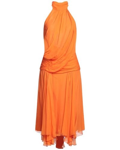 Alberta Ferretti Maxi Dress - Orange