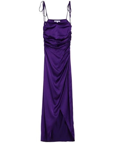 Patrizia Pepe Midi Dress - Purple