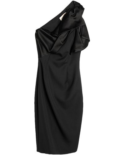 Alexandre Vauthier Midi Dress - Black