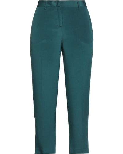Tonello Cropped Trousers - Green