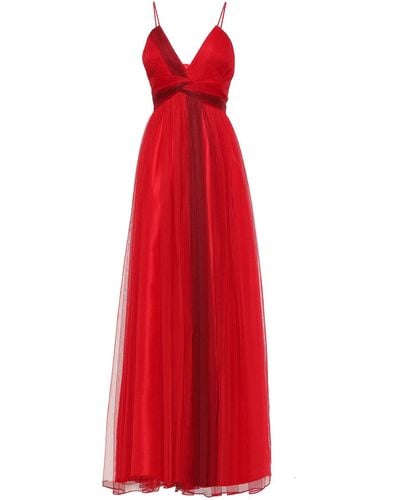 Zac Posen Maxi Dress - Red