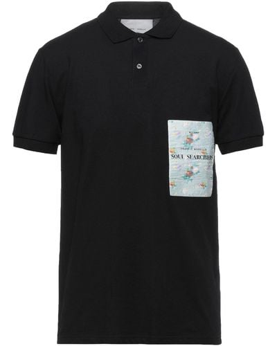 Frankie Morello Polo Shirt - Black