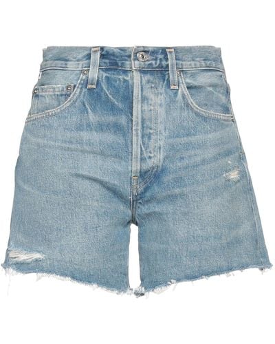 Citizens of Humanity Jeansshorts - Blau