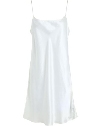 Calvin Klein Slip Dress - White
