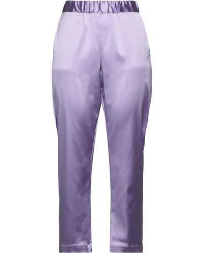 Semicouture Trouser - Purple