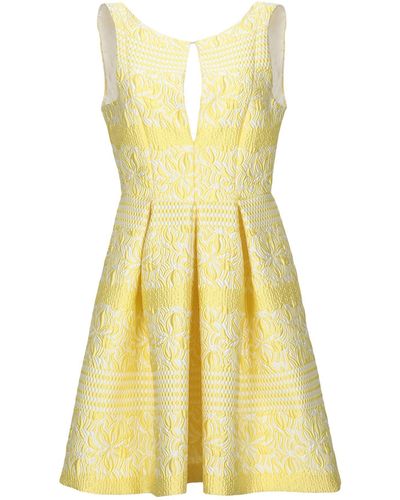 Ki6? Who Are You? Mini Dress - Yellow