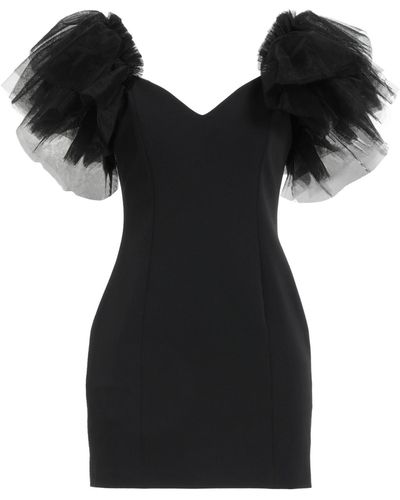 Pinko Mini Dress Polyester, Elastane, Polyamide - Black