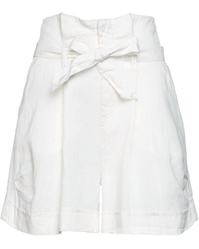 Manila Grace Shorts & Bermudashorts - Weiß