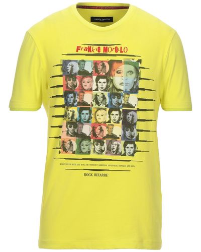 Frankie Morello Camiseta - Amarillo
