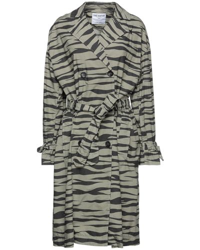 Saucony Overcoat & Trench Coat - Gray