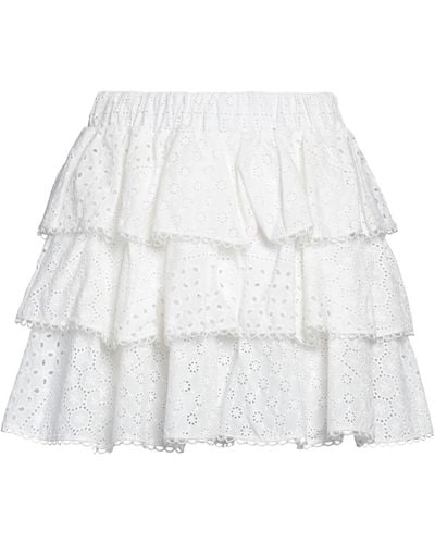 Cc By Camilla Cappelli Mini Skirt - White
