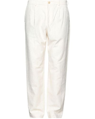 Roberto Collina Pantalon - Blanc