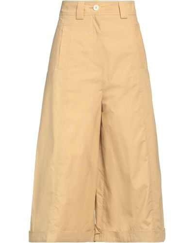 Momoní Cropped Trousers - Natural