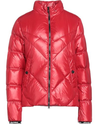 AfterLabel Down Jacket - Red