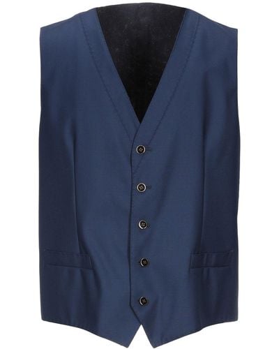 Dolce & Gabbana Tailored Vest - Blue