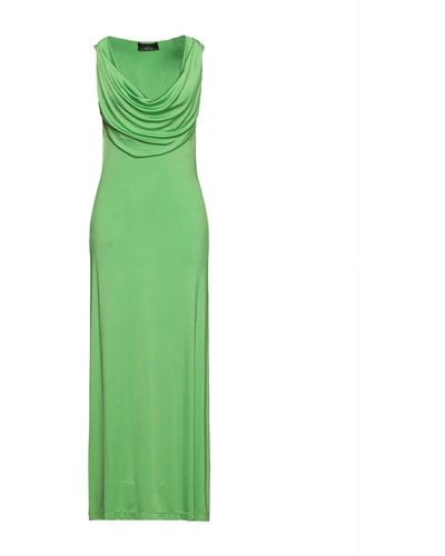 Clips Long Dress - Green