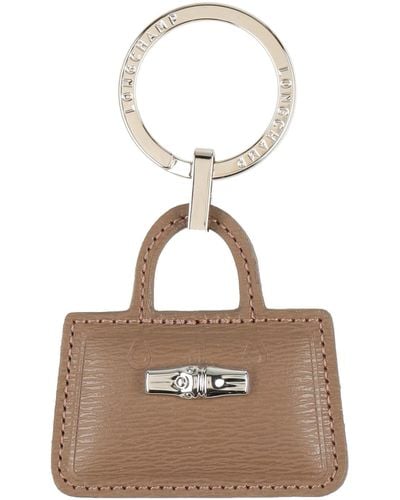 Longchamp Key Ring - Brown