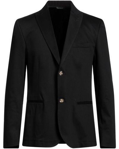 Grey Daniele Alessandrini Blazer - Nero