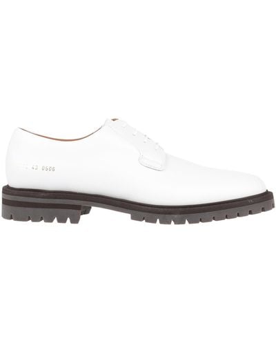 Common Projects Chaussures à lacets - Blanc