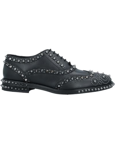 Twin Set Lace-up Shoes - Black