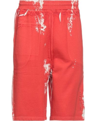 A_COLD_WALL* Shorts & Bermudashorts - Rot